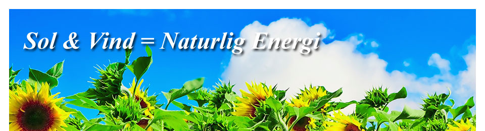 Sol og vind - naturlig energi